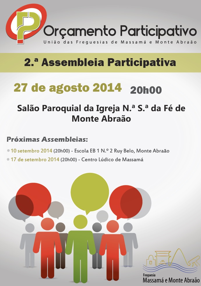 2.ª Assembleia participativa - OP União das Freguesias Massamá e Monte Abraão