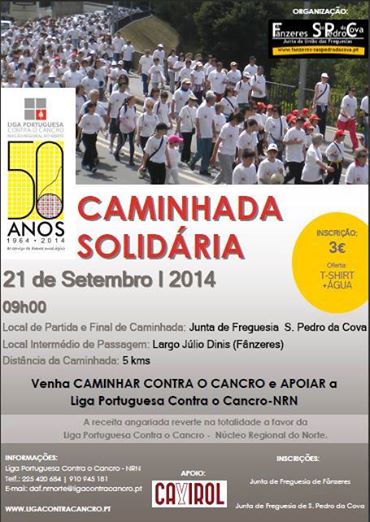 Caminhada Solidária - Liga Portuguesa Contra o Cancro
