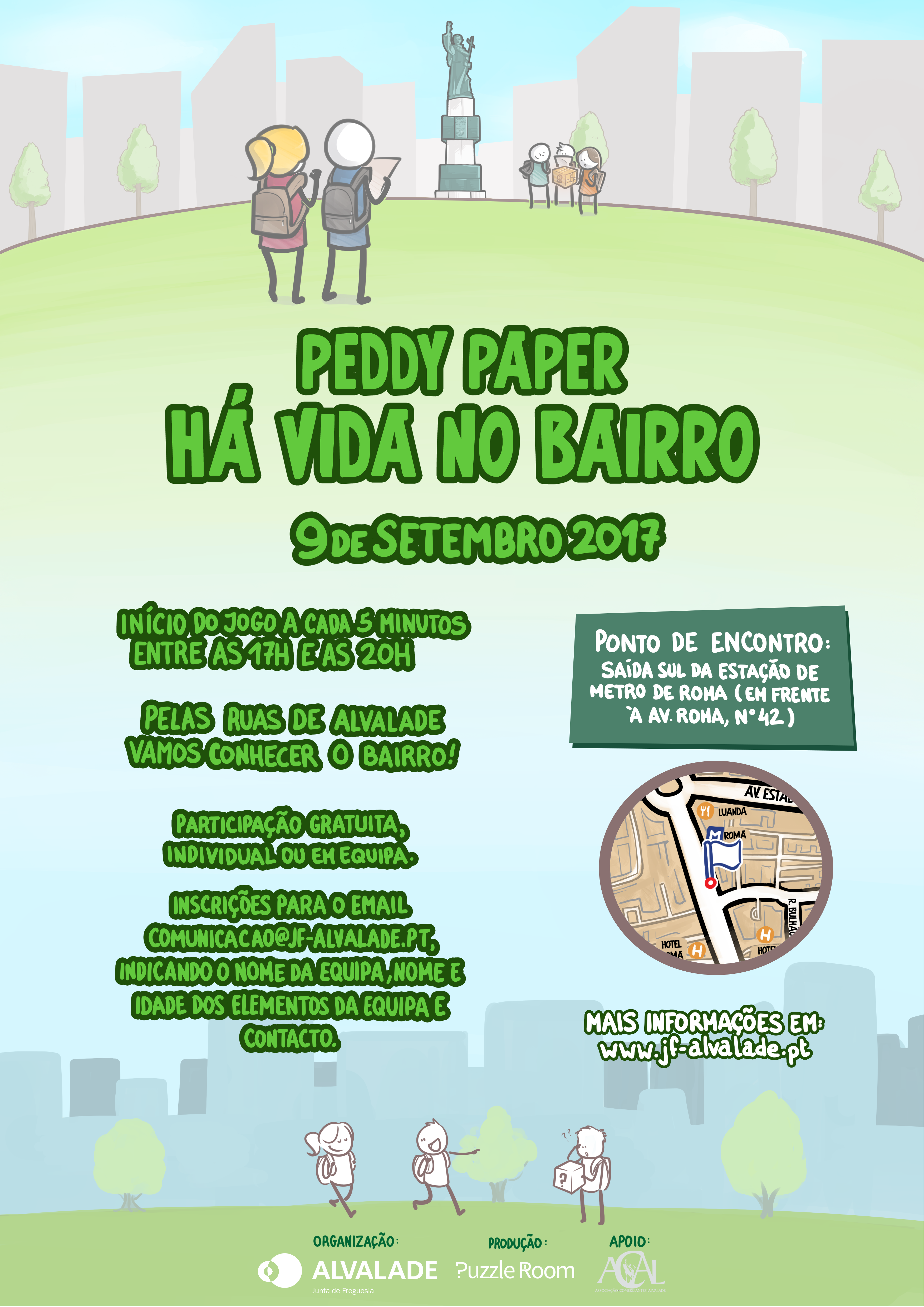 Alvalade - Peddy Paper - Há Vida no Bairro!