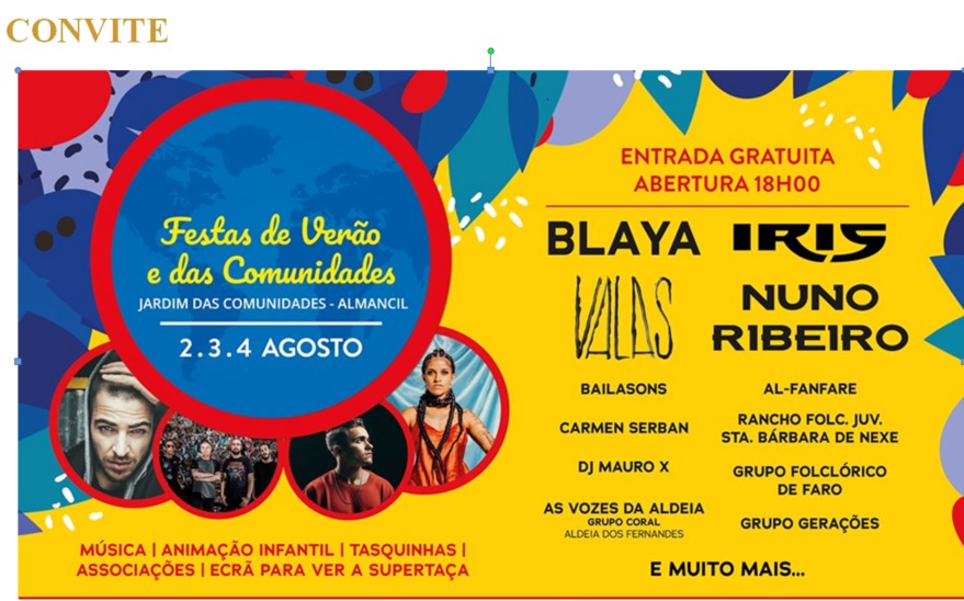 Festas de Verão e das Comunidades de Almancil 2019